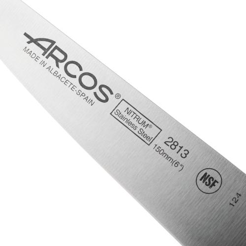 Нож кухонный 15 см Arcos Universal черный