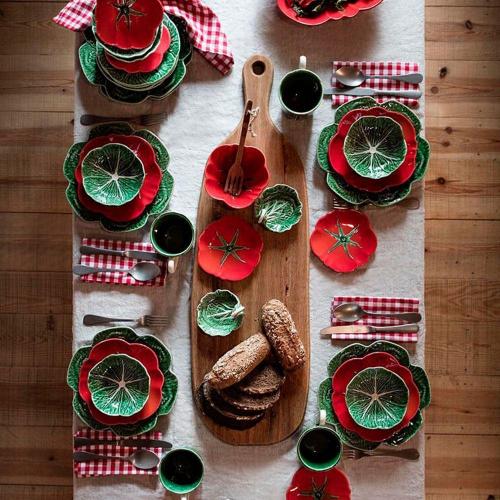 Масленка с крышкой 20x18 см Bordallo Pinheiro Tomato красная - 3 фото