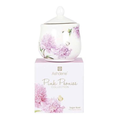 Сахарница 9 см 250 мл Ashdene Pink Peonies белая