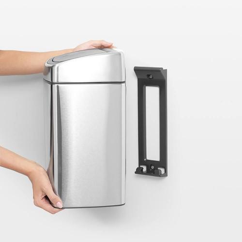 Ведро для мусора 10 л Brabantia Touch Bin стальное