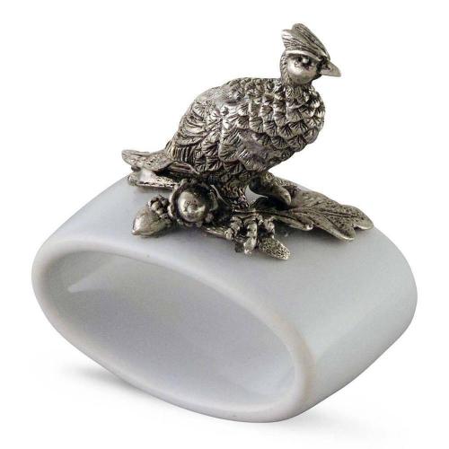 Набор колец для салфеток Pheasant 6х4 см Vagabond House Morning Hunt 2 пр