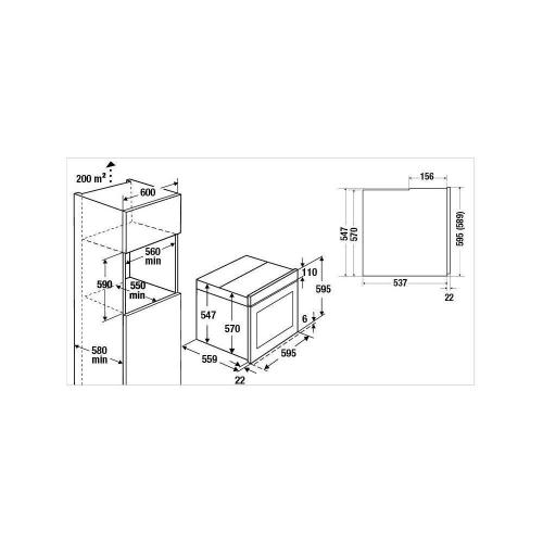 Духовой шкаф 60 см Kuppersbusch K.3 B 6350.0 S2 Black Chrome