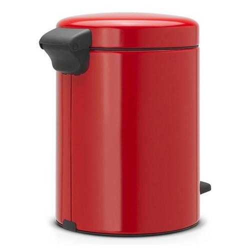 Мусорный бак с педалью 5 л Brabantia NewIcon красный