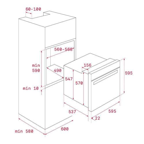 Духовой шкаф 60 см Teka Country HRB 6300 ваниль