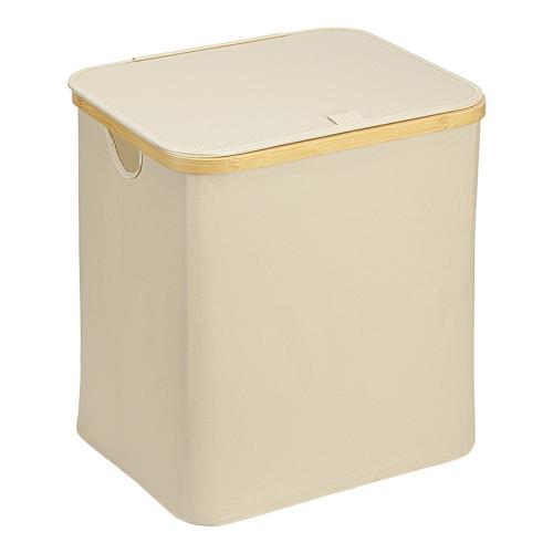 Корзина для белья 40х33 см 57 л Smart Solutions Neat Mid бежевая