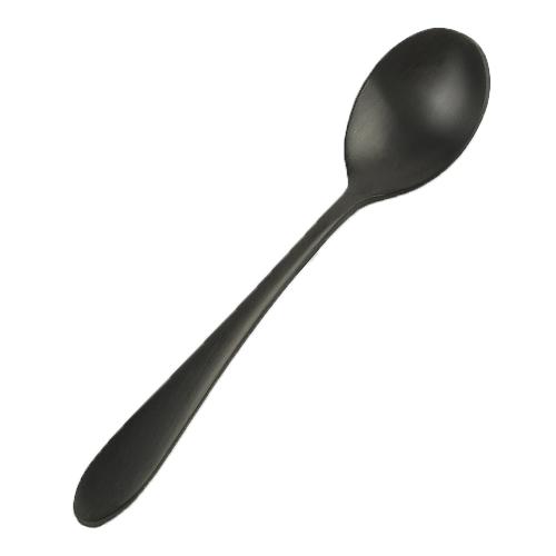 Ложка чайная "Alessi-Black" черное матовое PVD покрытие P.L. Proff Cuisine (min 12 шт)