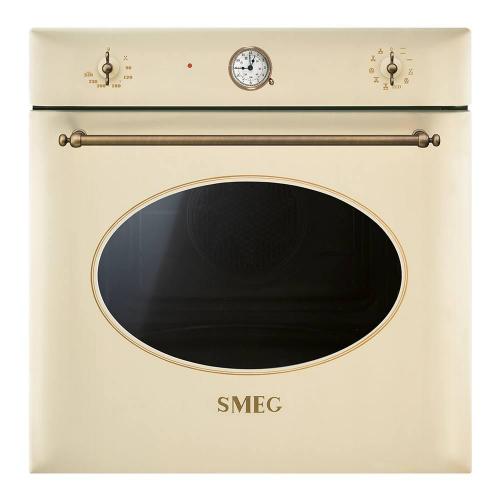 Многофункциональный духовой шкаф 60 см Smeg Coloniale SF855PO кремовый