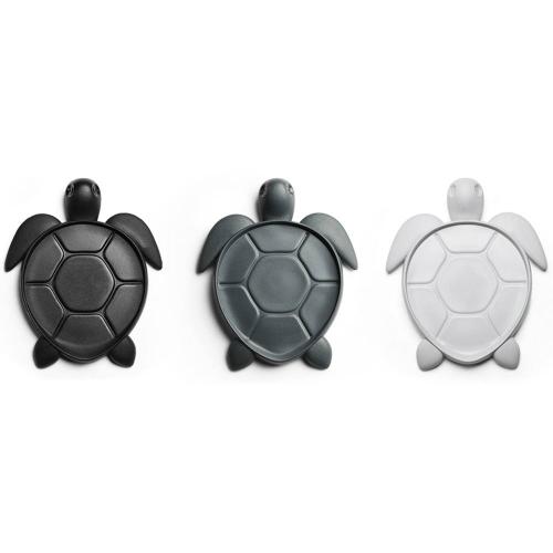 Костер 11х1,8х15,5 см Qualy Save Turtle черный