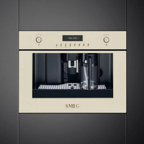 Кофемашина автоматическая встраиваемая 1,8 л Smeg Coloniale CMS8451P кремовая