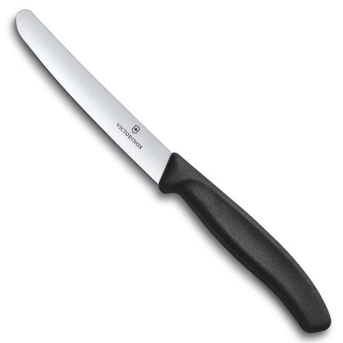 Кухонный нож овощной 11 см Victorinox Swiss Classic черный