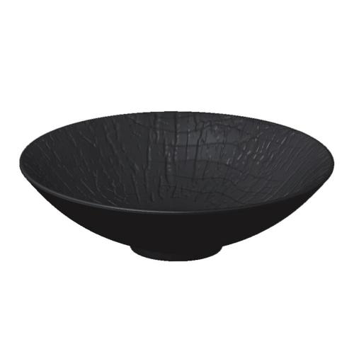 Салатник 1250 мл d 25 см h7 см Black Raw Wood P.L. Proff Cuisine (min 3 шт)