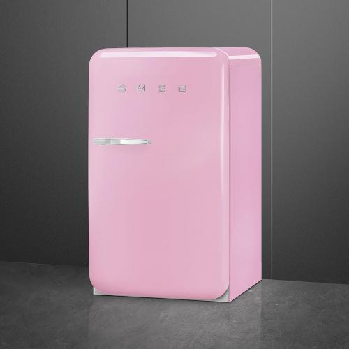 Холодильник 97х54,5 см SMEG 50’s Style FAB10RPK6 розовый