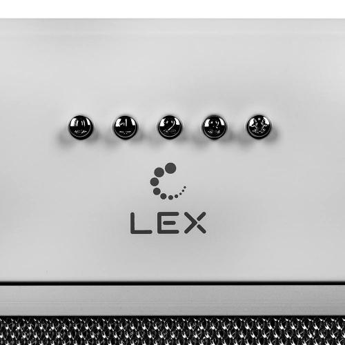 Встраиваемая вытяжка 52,5х29,1 см LEX White GS Bloc P 600 белая