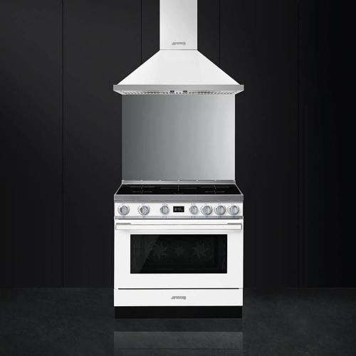 Варочный центр 90 см Smeg Portofino CPF9IPWH белый - 3 фото