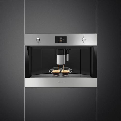 Встраиваемая кофемашина 2,4 л Smeg Classica CMS4303XRU стальная