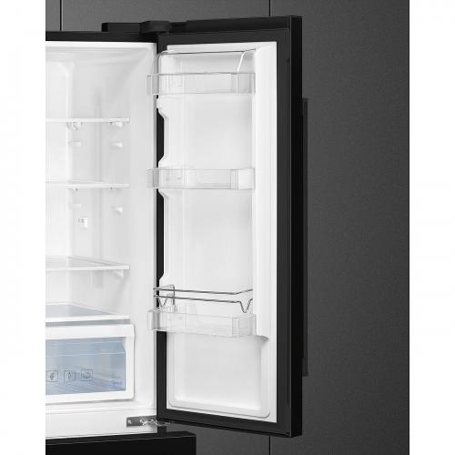 Холодильник French door 182,5х84 см SMEG Universal FQ55FNDE черный