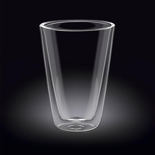 Стакан стеклянный 500 мл Wilmax Thermo Glass прозрачный