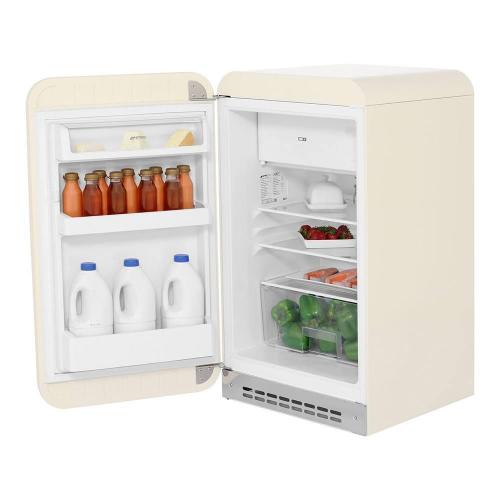Холодильник однокамерный 96х54 см Smeg 50’s Style FAB10LBL5 черный - 3 фото
