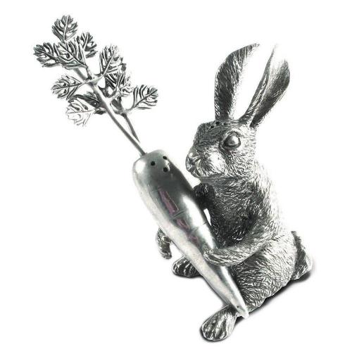 Солонка и перечница Rabbit Carrot 7,6х6,4 см Vagabond House Garden Friends