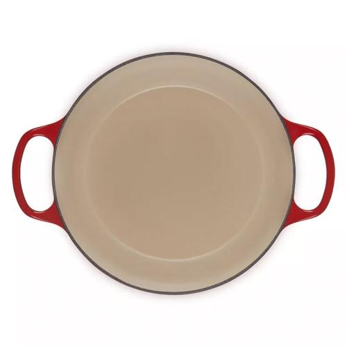 Кастрюля чугунная с крышкой 26х17,2 см 5,3 л Le Creuset красный