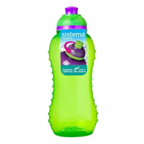 Бутылка для воды 460 мл Sistema Hydrate зеленая