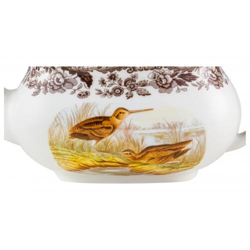 Чайник заварочный 1,3 л Spode Английские охотничьи мотивы белый
