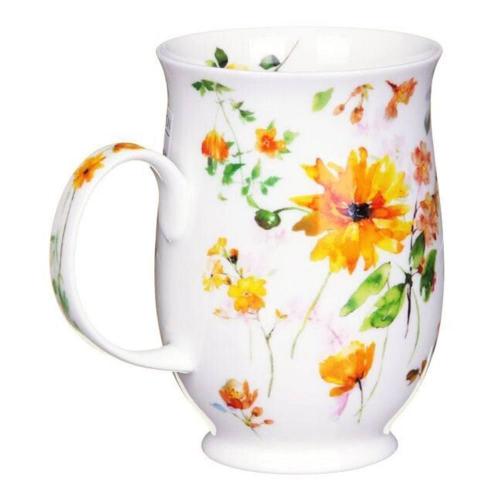 Кружка 310 мл Dunoon Suffolk Floral Harmony желтая