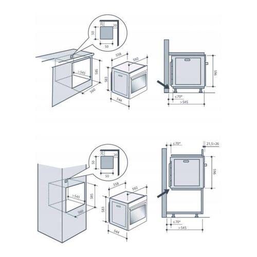 Духовой шкаф 60 см De Dietrich Platinum DOP7350X