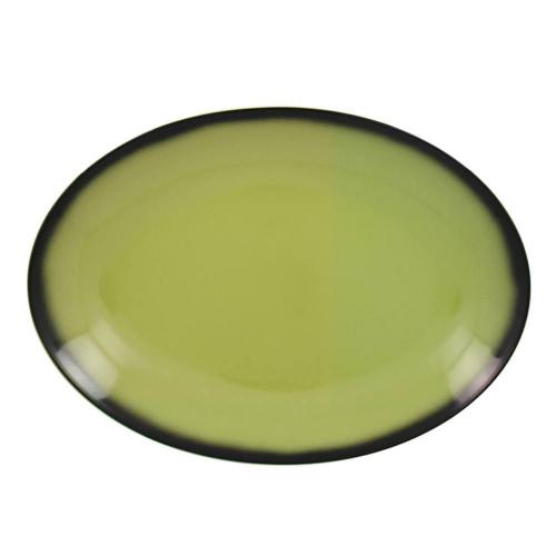 Блюдо овальное RAK Porcelain LEA Light green (зеленый цвет) 26 см