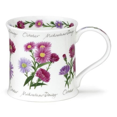 Чайная пара Октябрь 300 мл Dunoon Wessex Flower Of The Month