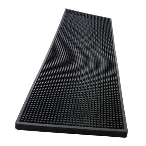 Коврик резиновый барный 60х20 см The Bars Wide Drink Mat XL черный