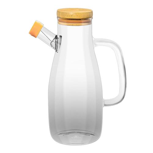 Бутылка для масла стеклянная 700 мл Wilmax Thermo Glass прозрачная