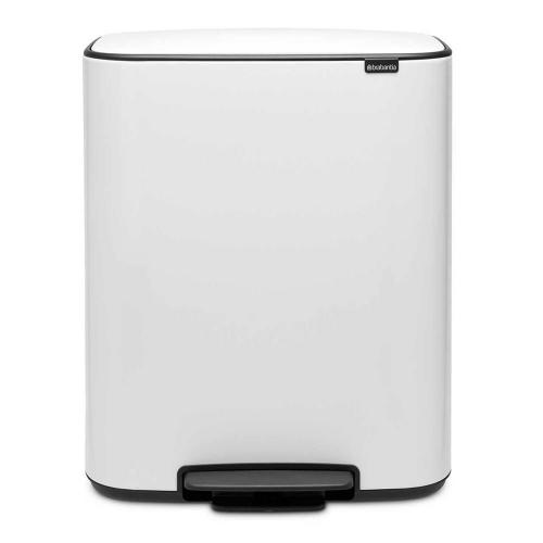 Мусорный бак 2x30 л Brabantia Bo Touch Bin белый