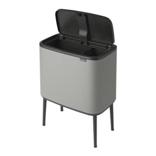 Мусорный бак 34 л Brabantia Bo Pedal Bin серый