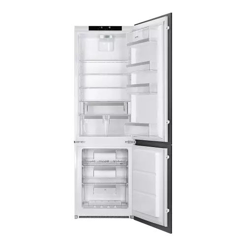 Встраиваемый холодильник 177,2х54,8 см Smeg C8174N3E стальной