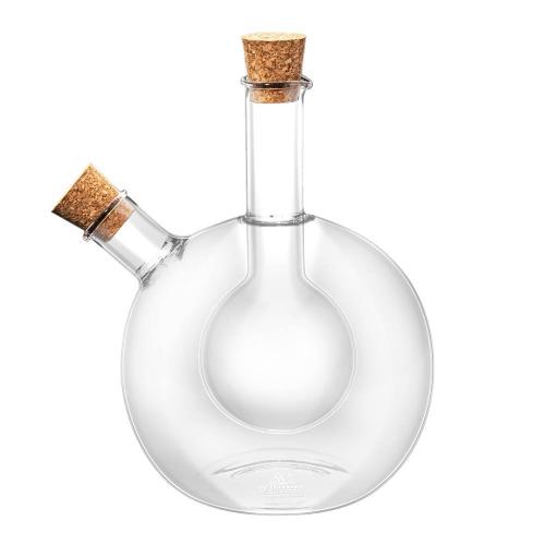 Бутылка для масла и уксуса стеклянная 14х28 см 300 мл 60 мл Wilmax Thermo Glass прозрачная