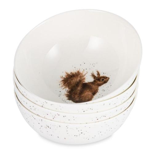 Набор салатников Royal Worcester Забавная фауна белый 4 пр