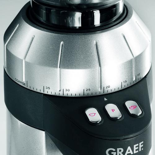 Кофемолка 350 гр Graef CM 900 стальная