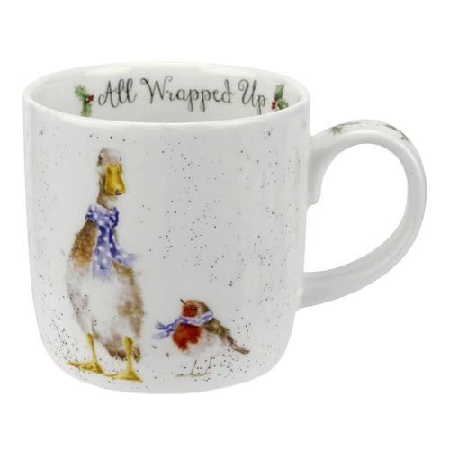 Кружка Утка и малиновка 310 мл Royal Worcester Забавная фауна