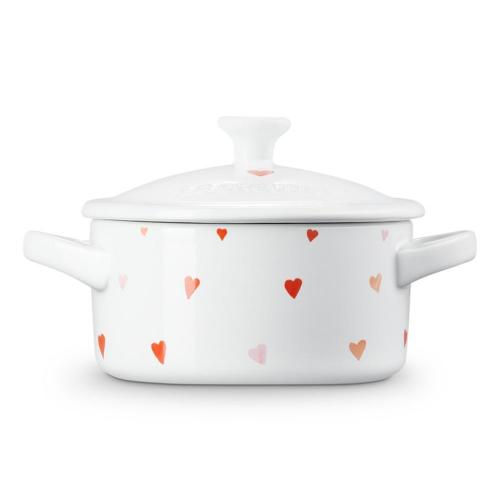 Кокот керамический Hearts 10 см 250 мл Le Creuset белый