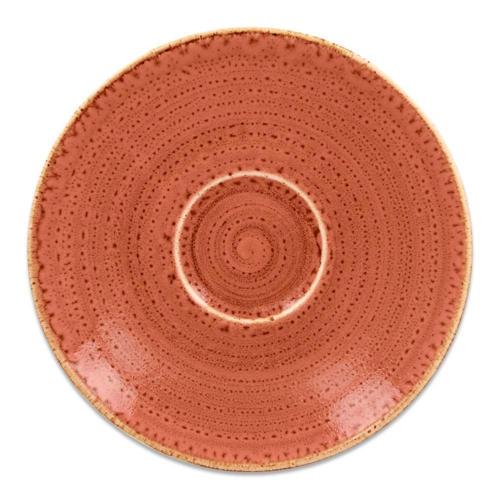 Блюдце RAK Porcelain Twirl Coral 17 см