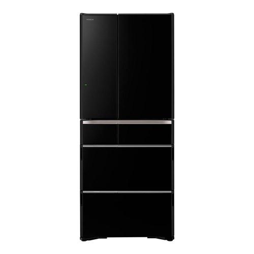 Холодильник French Door 183х75 см Hitachi Multi-door R-G630GU XK черный кристалл