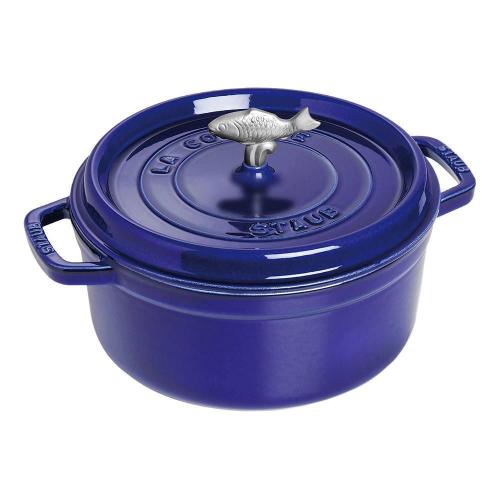 Ручка для кокотов Рыба Staub серая