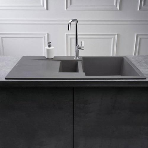 Кухонная мойка 100 см Reginox Amsterdam 15 Grey Silvery