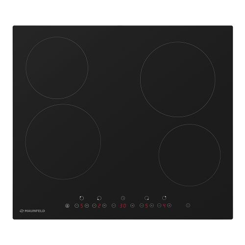 Электрическая варочная панель 59х52 см Maunfeld EVCE.594-BK черная