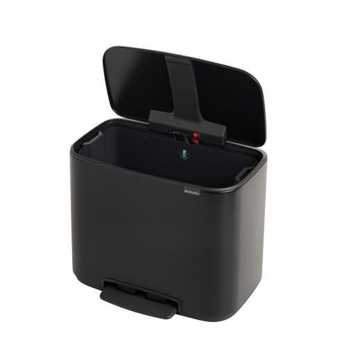 Мусорный бак 36 л Brabantia Bo Pedal Bin черный