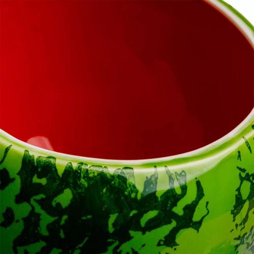Супница 22х30 см 4 л Bordallo Pinheiro Watermelon зеленая