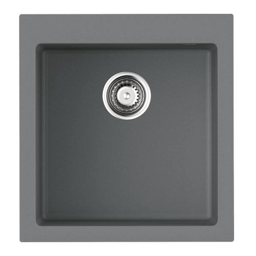 Кухонная мойка 47 см Omoikiri Solidity Bosen 47-GR leningrad grey - 1 фото