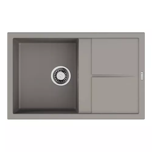 Кухонная мойка 79 см Omoikiri Sumi 79A-GR Leningrad grey - 1 фото