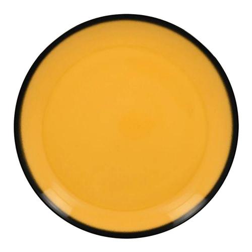 Тарелка круглая RAK Porcelain LEA Yellow 21 см (желтый цвет)